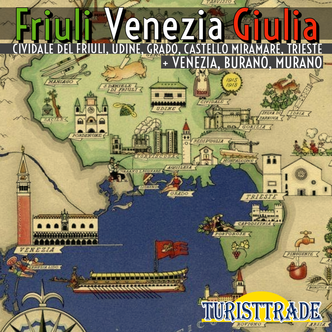 Friuli Venezia Giulia – Evropska putovanja – Obilazak Italije