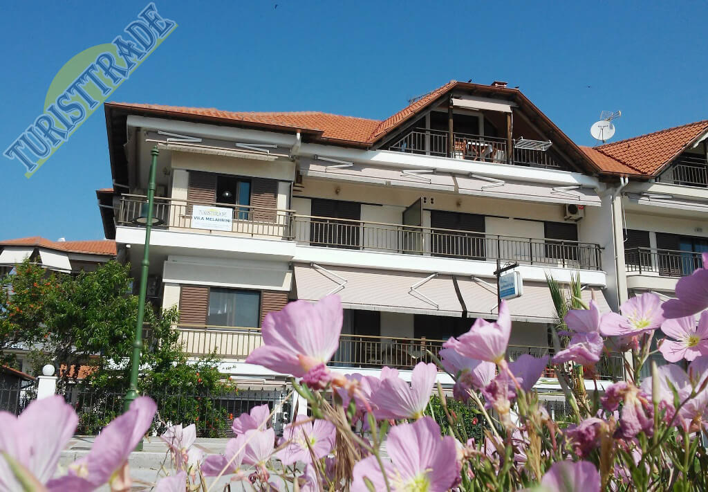 Vila Melahrini na plaži – Nea Vrasna apartmani letovanje